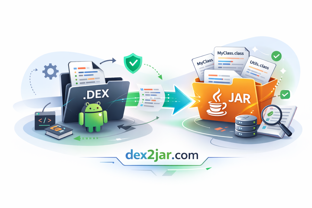How dex2jar Converts DEX Files Without Data Loss